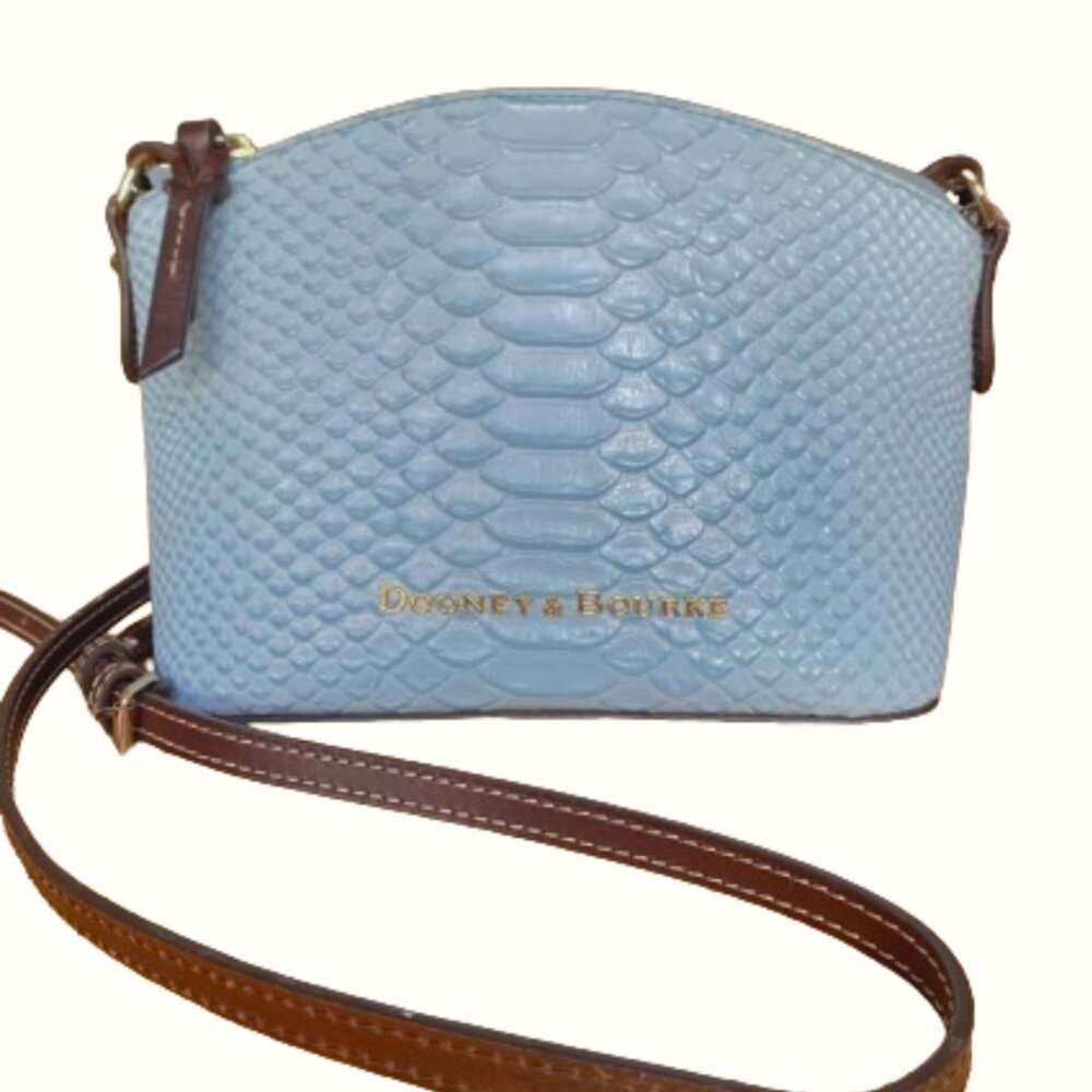 Dooney & Bourke Sky (Aqua) Crossbody bag purse